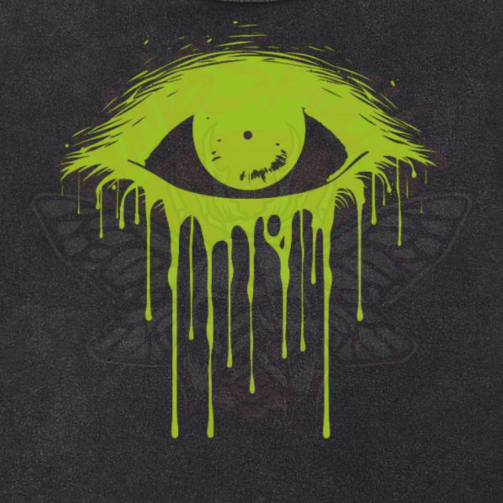 Eye of Envy - Snow Washed Crop Top-cropped-Numbskullz-shirt-NumbskullzKC