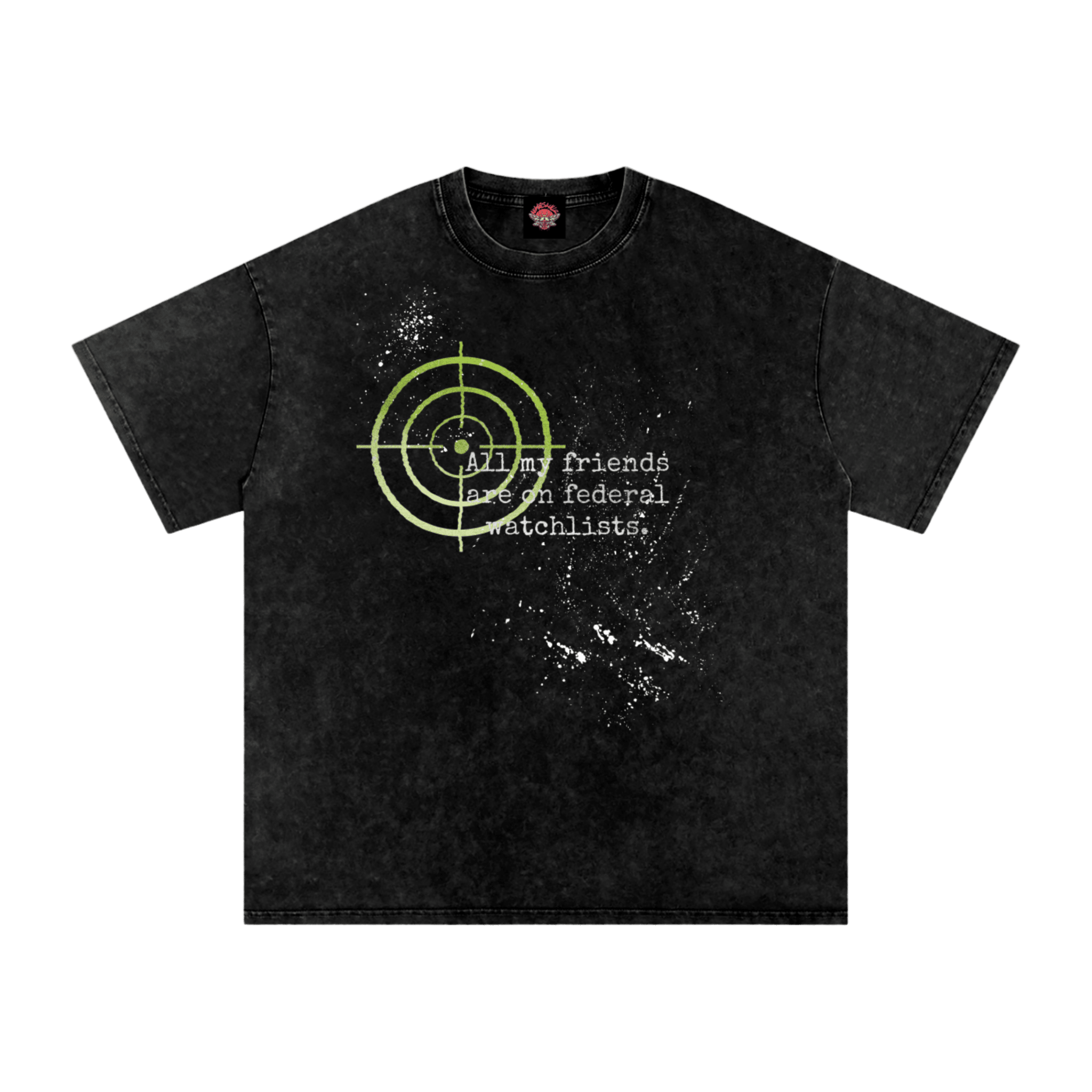 FBI Watchlist - Oversized T-Shirt - Numbskullz - oversized T-shirts - political - Numbskullz