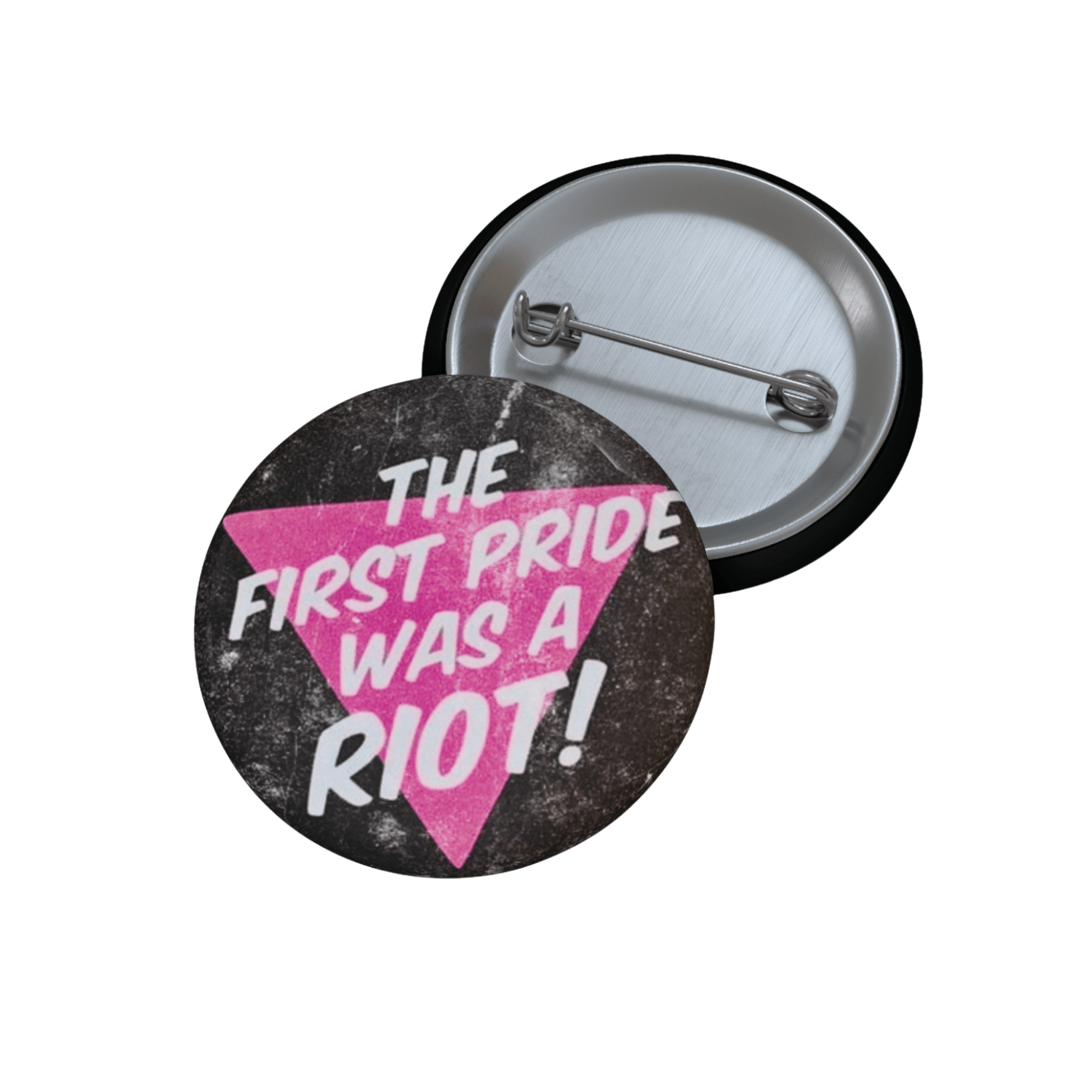 First PRIDE Was a Riot - Pin Button [LIMITED] - 80s - accessories - button pins - Numbskullz