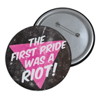 First PRIDE Was a Riot - Pin Button [LIMITED] - 80s - accessories - button pins - Numbskullz