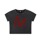 Flirty Little Devil - Crop Top - cropped - gothic - Numbskullz - Numbskullz