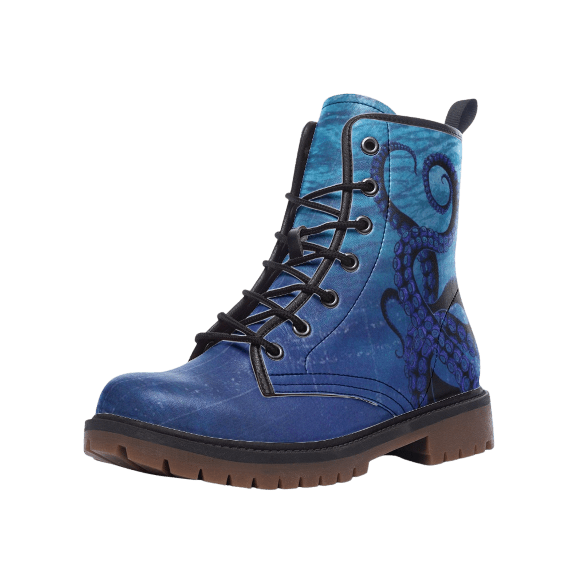 From the Deep - Combat Boots-animal-boots-glitchcore-NumbskullzKC