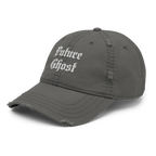 Future Ghost - Distressed Adjustable Ball Cap - ballcap - baseball style hats - hats - Numbskullz