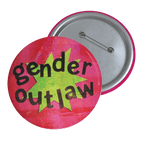 Gender Outlaw - Pin Button [LIMITED] - accessories - decorative pins - glitchcore - Numbskullz