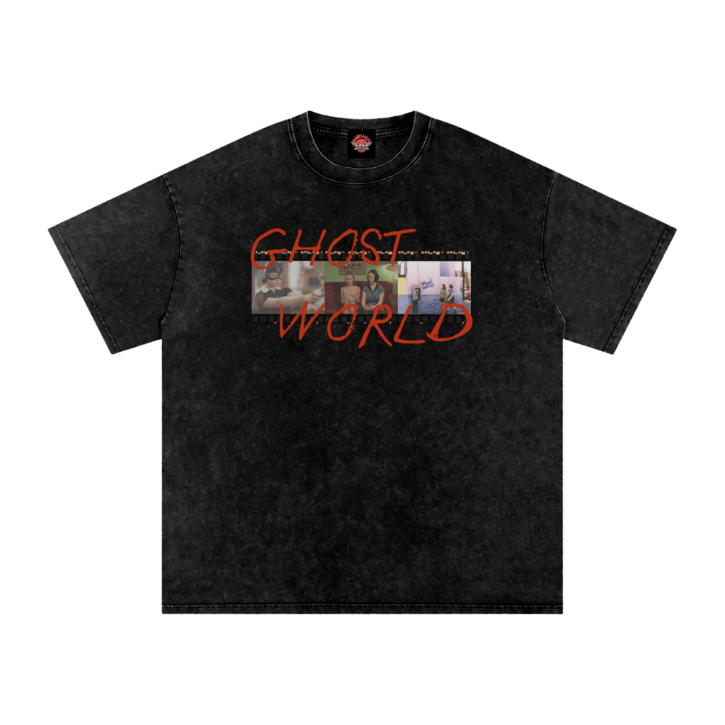 Ghost World - Oversized T-Shirt-books-humor-men's shirts-NumbskullzKC