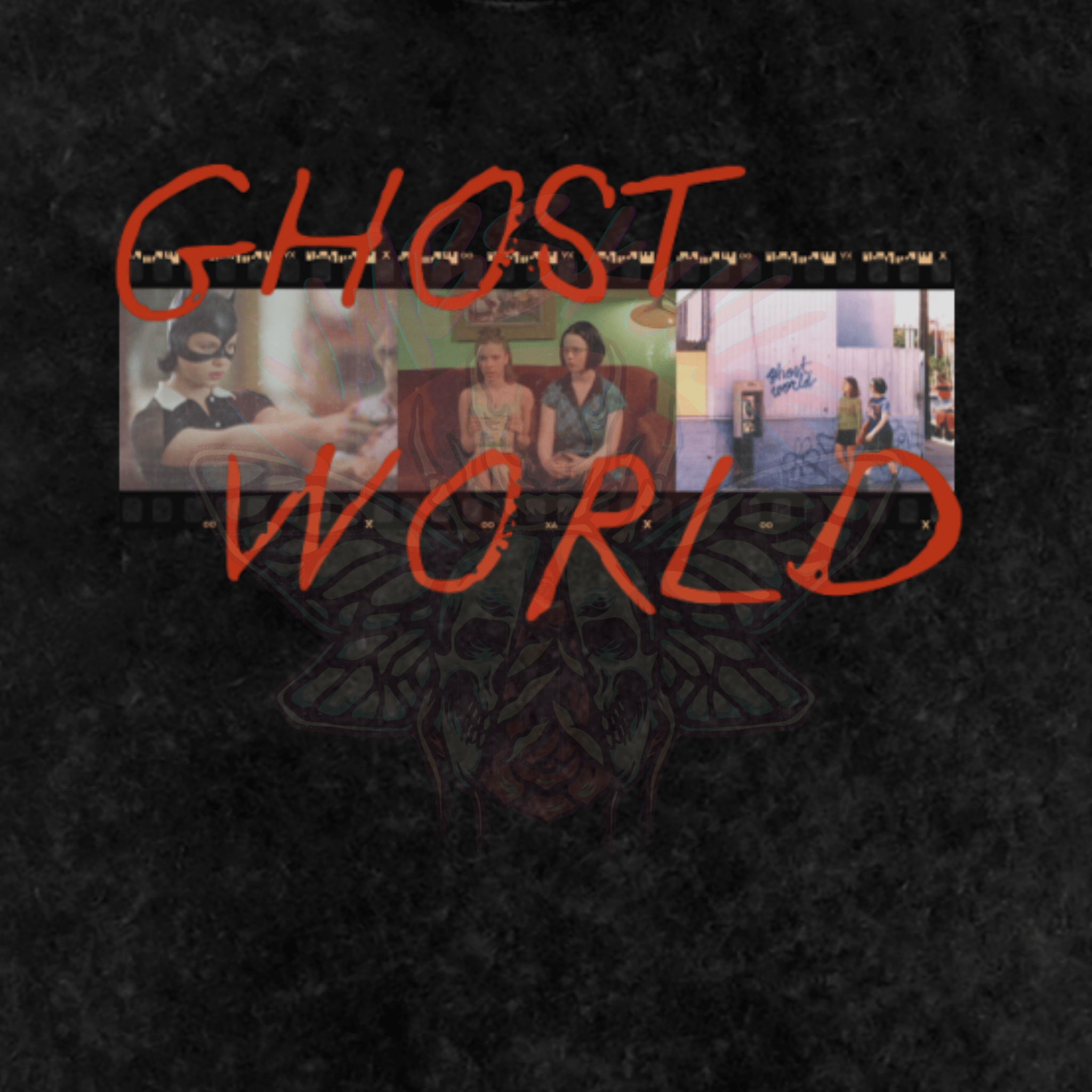 Ghost World - Oversized T-Shirt-books-humor-men's shirts-NumbskullzKC