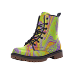 Groovy, Baby - Combat Boot - boots - combat boots - fashion boots - Numbskullz