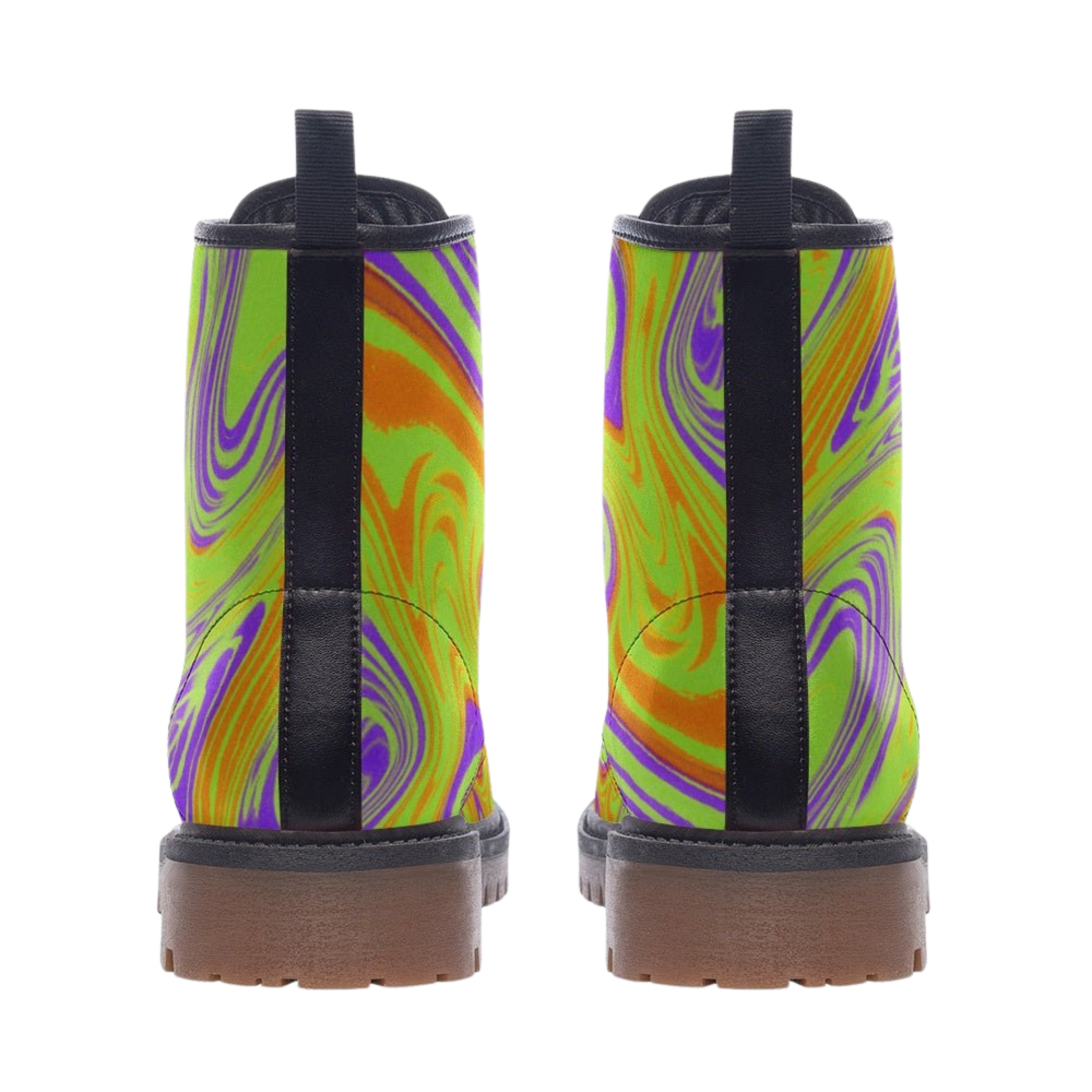 Groovy, Baby - Combat Boot - boots - combat boots - fashion boots - Numbskullz