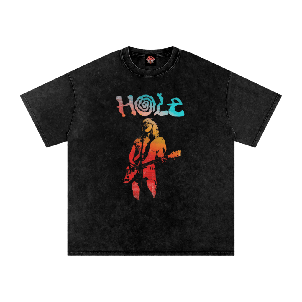 Hole - Oversized T-Shirt-80s-90s-men's shirts-NumbskullzKC
