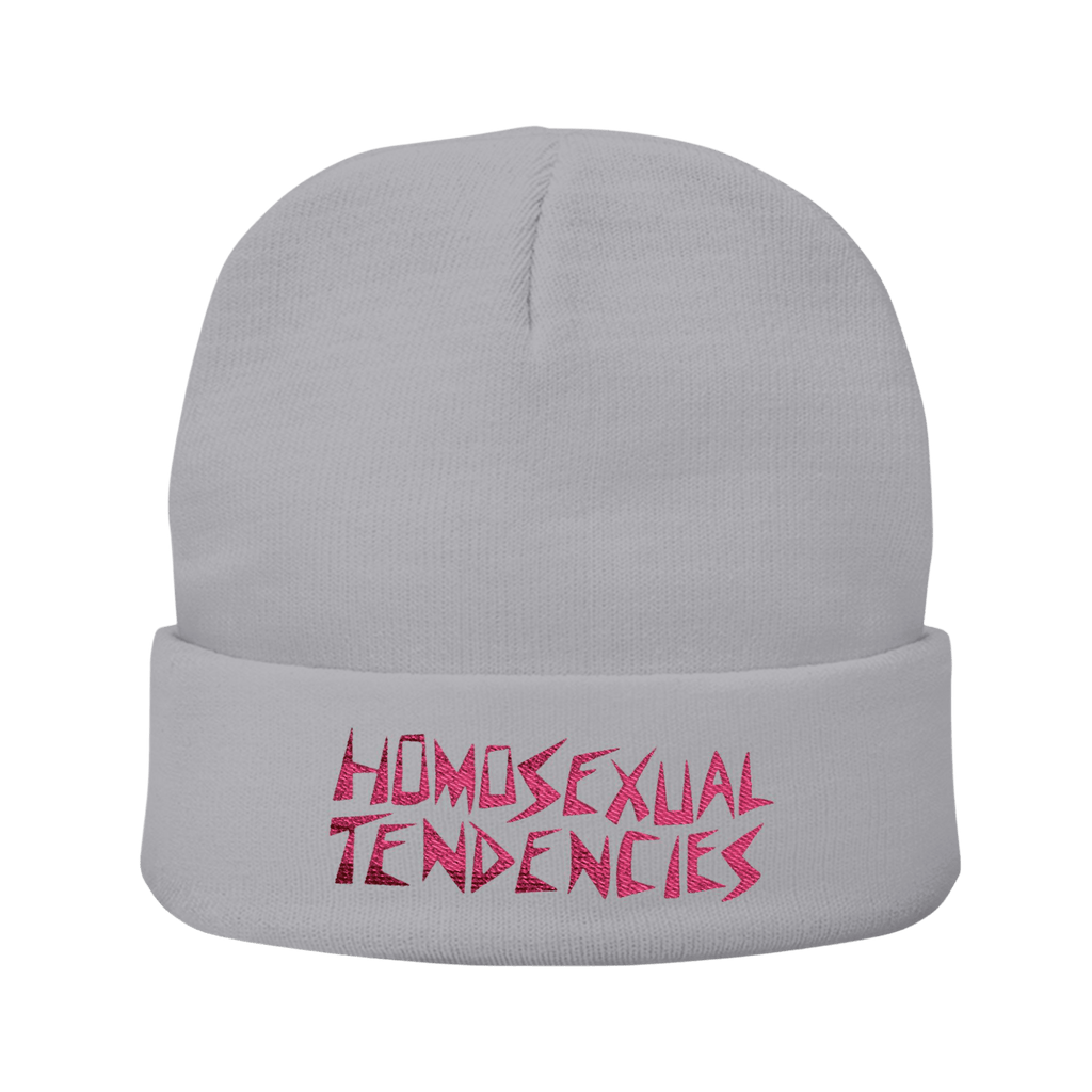 Homosexual Tendencies - Knit Beanie-Accessories-Beanies-Embroidery-NumbskullzKC