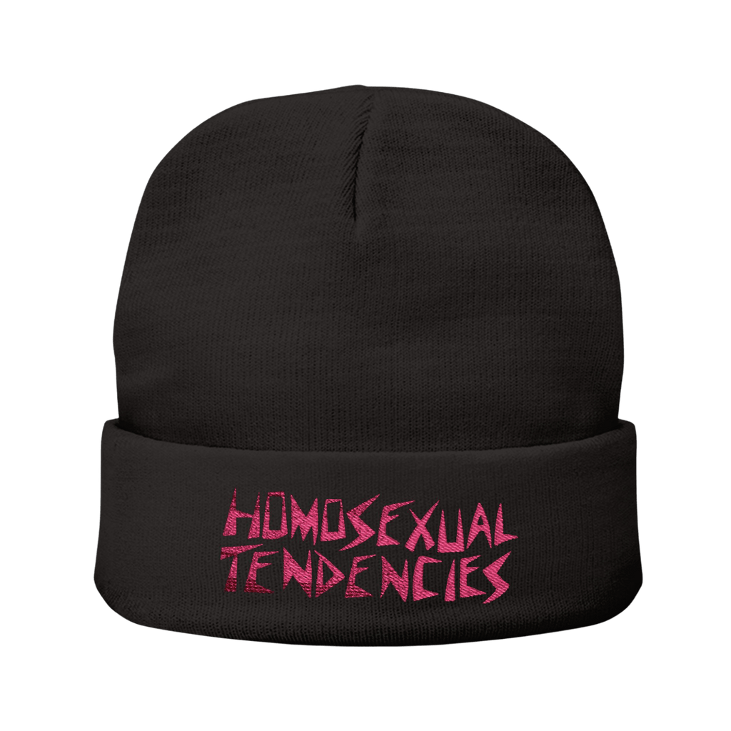 Homosexual Tendencies - Knit Beanie-Accessories-Beanies-Embroidery-NumbskullzKC