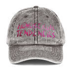 Homosexual Tendencies - Stonewashed Ball Cap - ballcap - baseball style hats - funny ballcaps - Numbskullz