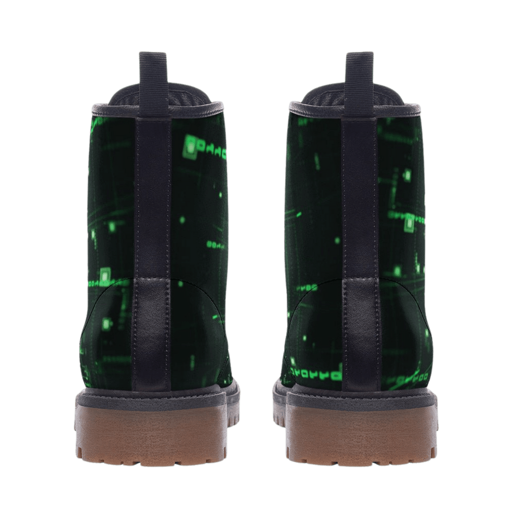 Into the Matrix - Combat Boots - boots - combat boots - fashion boots - Numbskullz