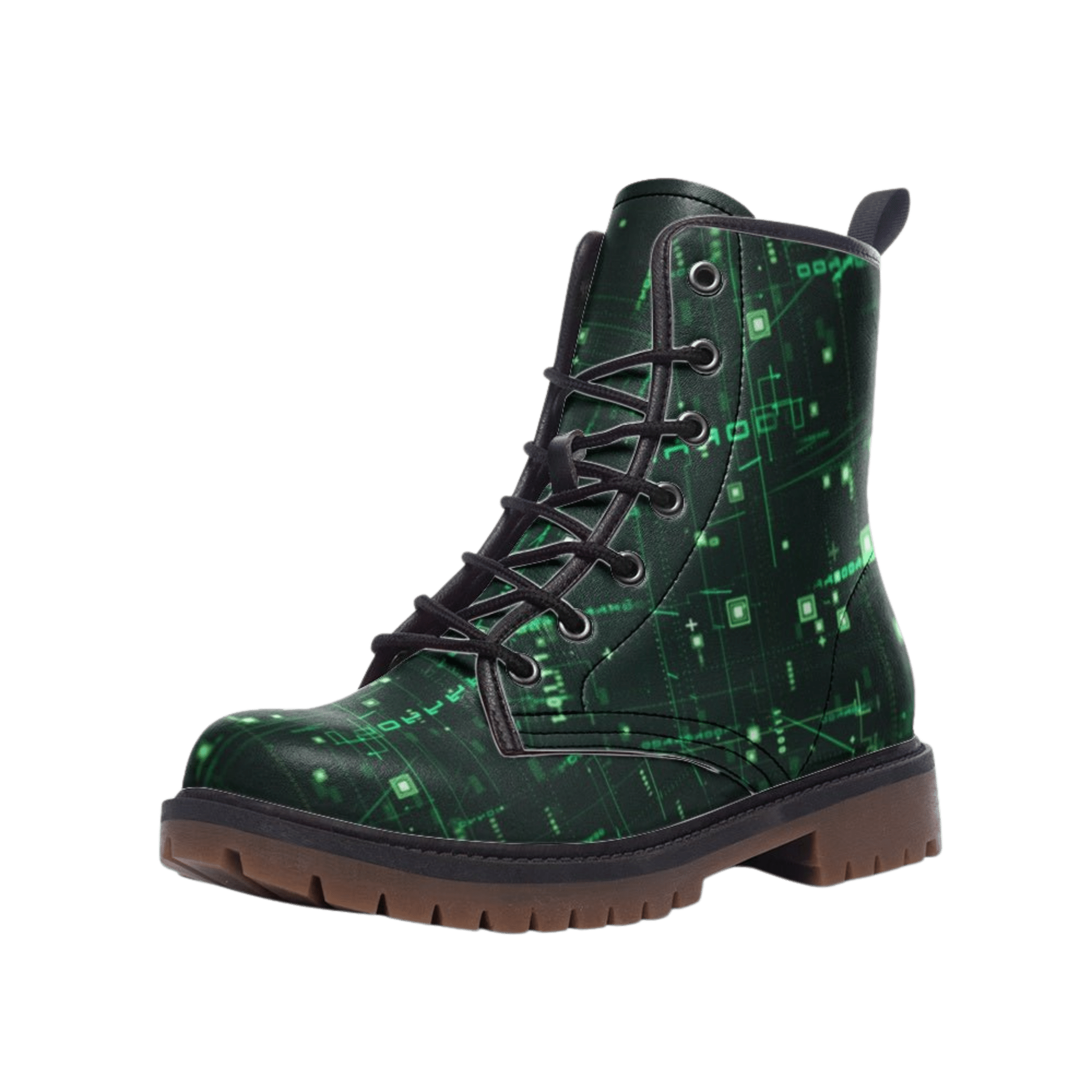 Into the Matrix - Combat Boots - boots - combat boots - fashion boots - Numbskullz