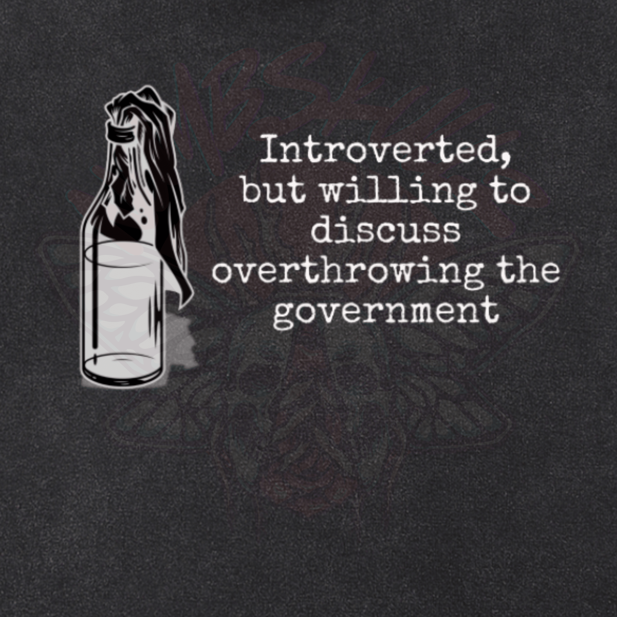 Introverted Rebel - Crop Top - cropped - protest - protestwear - Numbskullz