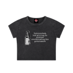 Introverted Rebel - Crop Top - cropped - protest - protestwear - Numbskullz