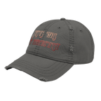 Jesus Was an Anarchist - Distressed Ball Cap-ballcap-men's ball caps-Numbskullz-NumbskullzKC