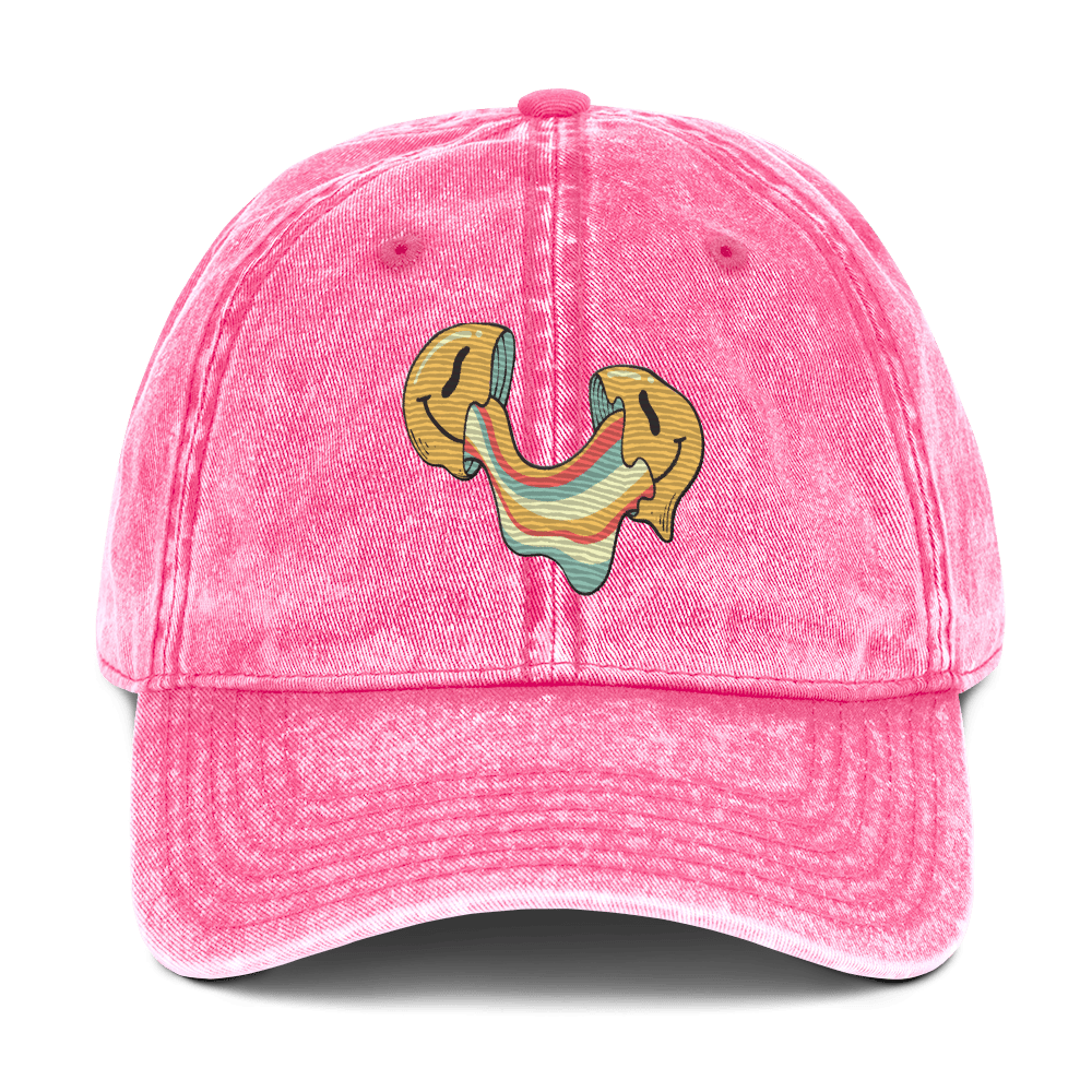 Joy Comes From the Inside - Stonewashed Cotton Twill Baseball Cap - ballcap - baseball style hats - graphic call caps - Numbskullz