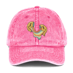 Joy Comes From the Inside - Stonewashed Cotton Twill Baseball Cap - ballcap - baseball style hats - graphic call caps - Numbskullz