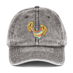 Joy Comes From the Inside - Stonewashed Cotton Twill Baseball Cap - ballcap - baseball style hats - graphic call caps - Numbskullz