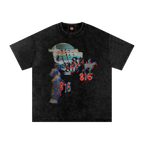 KCMO Love - Oversized Tee - 816 - kansas city - KCMO - NumbskullzKC