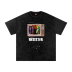 La Grenouille de Résistance - Oversized T-Shirt - oversized T-shirts - political - protest - NumbskullzKC