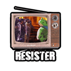 La Grenouille de Résistance - Vinyl Sticker-accessories-activism-animal-NumbskullzKC