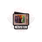 La Grenouille de Résistance - Vinyl Sticker-accessories-activism-animal-NumbskullzKC
