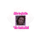 Laura Palmer Barbie Girl - Vinyl Sticker - 90s - Barbie - film - Numbskullz