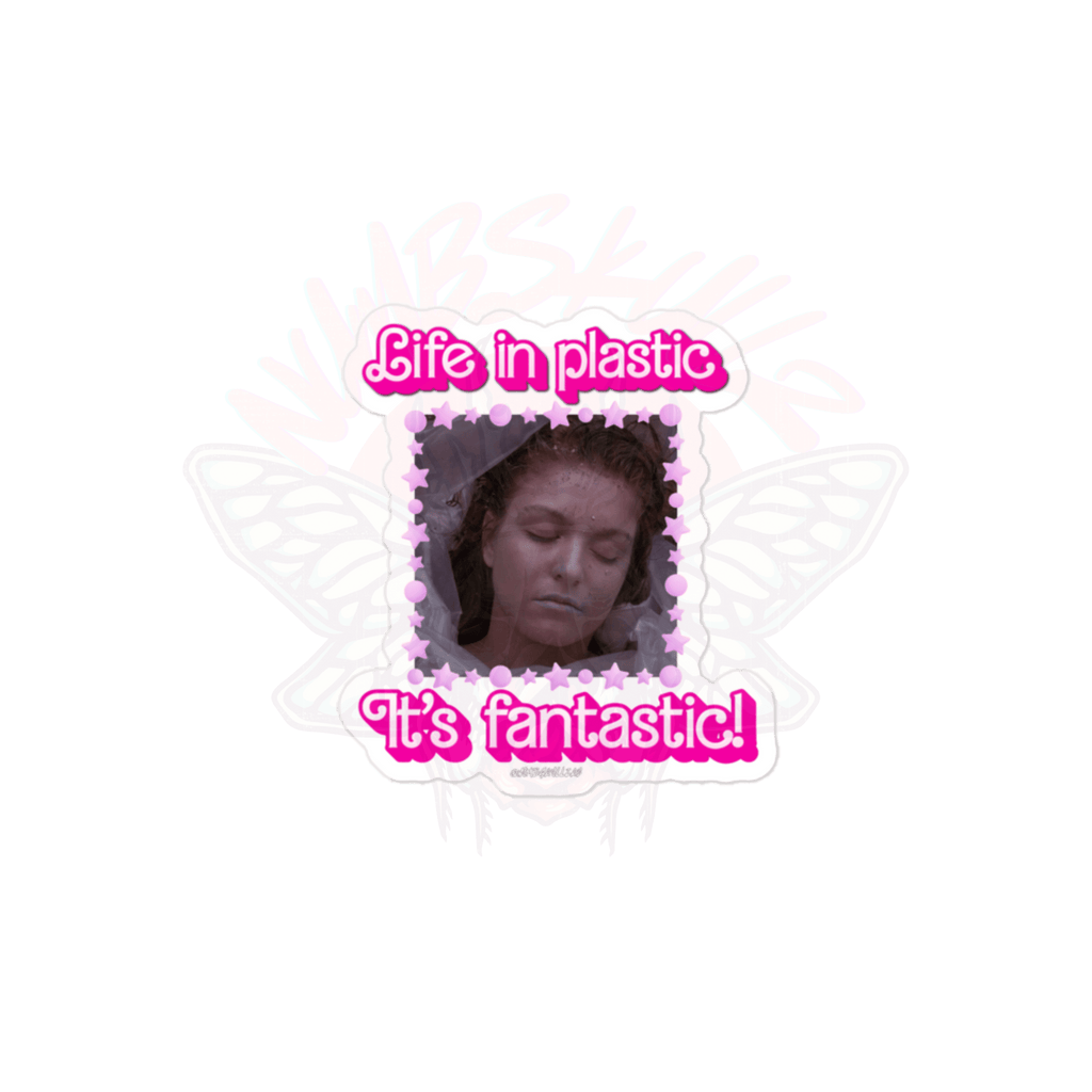 Laura Palmer Barbie Girl - Vinyl Sticker-accessories-Barbie-humor-NumbskullzKC