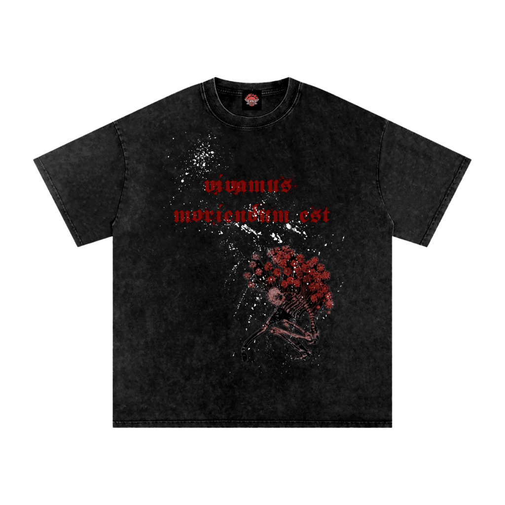 Let Us Live, For We Must Die - Oversized T-Shirt - men's shirts - Numbskullz - oversized T-shirts - NumbskullzKC