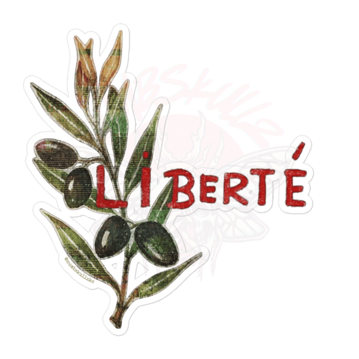 Liberté - Vinyl Sticker [250 COLLECTION]-Numbskullz-vinyl stickers - NumbskullzKC
