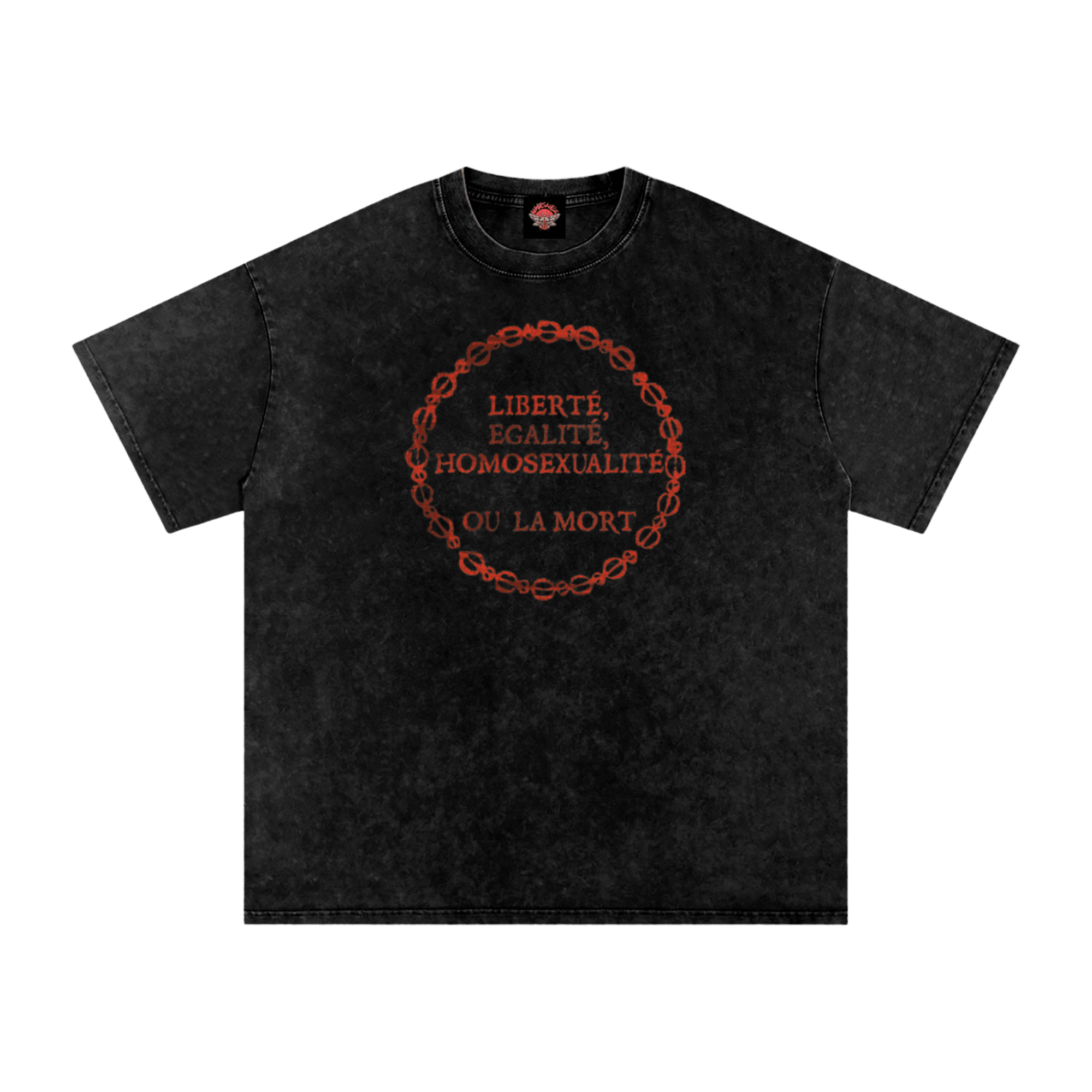 Liberty, Equality, Homosexuality or Death - Oversized T-Shirt - gay - Lesbian - lgbtq - NumbskullzKC