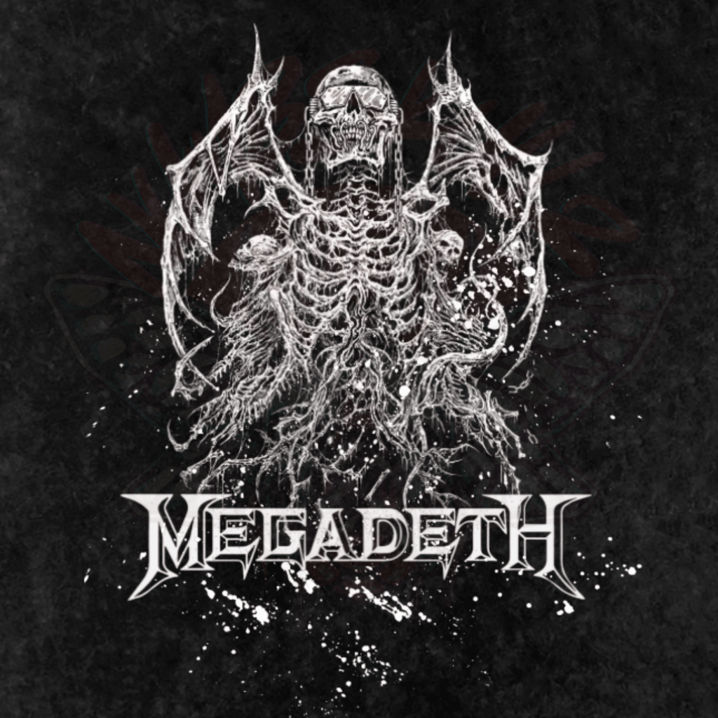Megadeth - Oversized T-Shirt - logo tees - men's shirts - oversized T-shirts - NumbskullzKC
