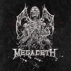 Megadeth - Oversized T-Shirt - logo tees - men's shirts - oversized T-shirts - NumbskullzKC