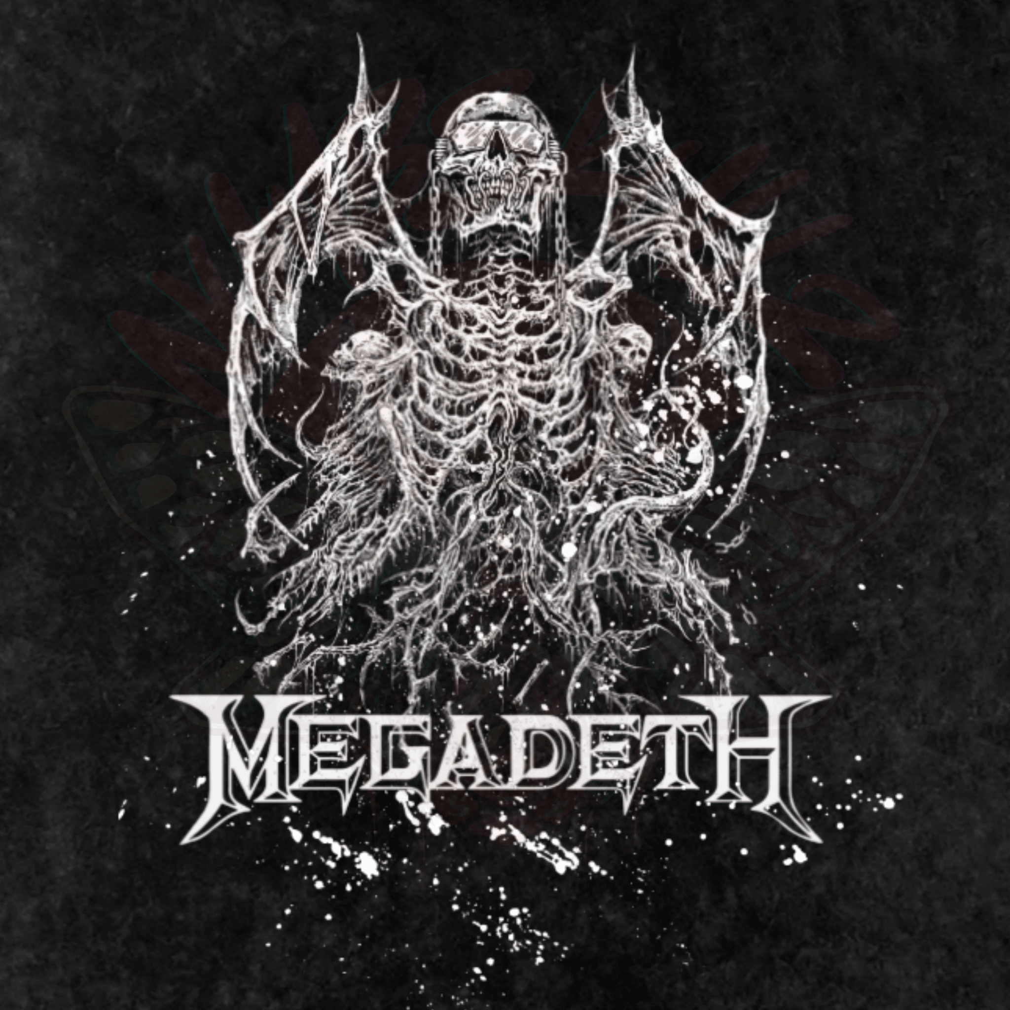 Megadeth - Oversized T-Shirt - logo tees - men's shirts - oversized T-shirts - NumbskullzKC