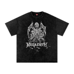 Megadeth - Oversized T-Shirt - logo tees - men's shirts - oversized T-shirts - NumbskullzKC