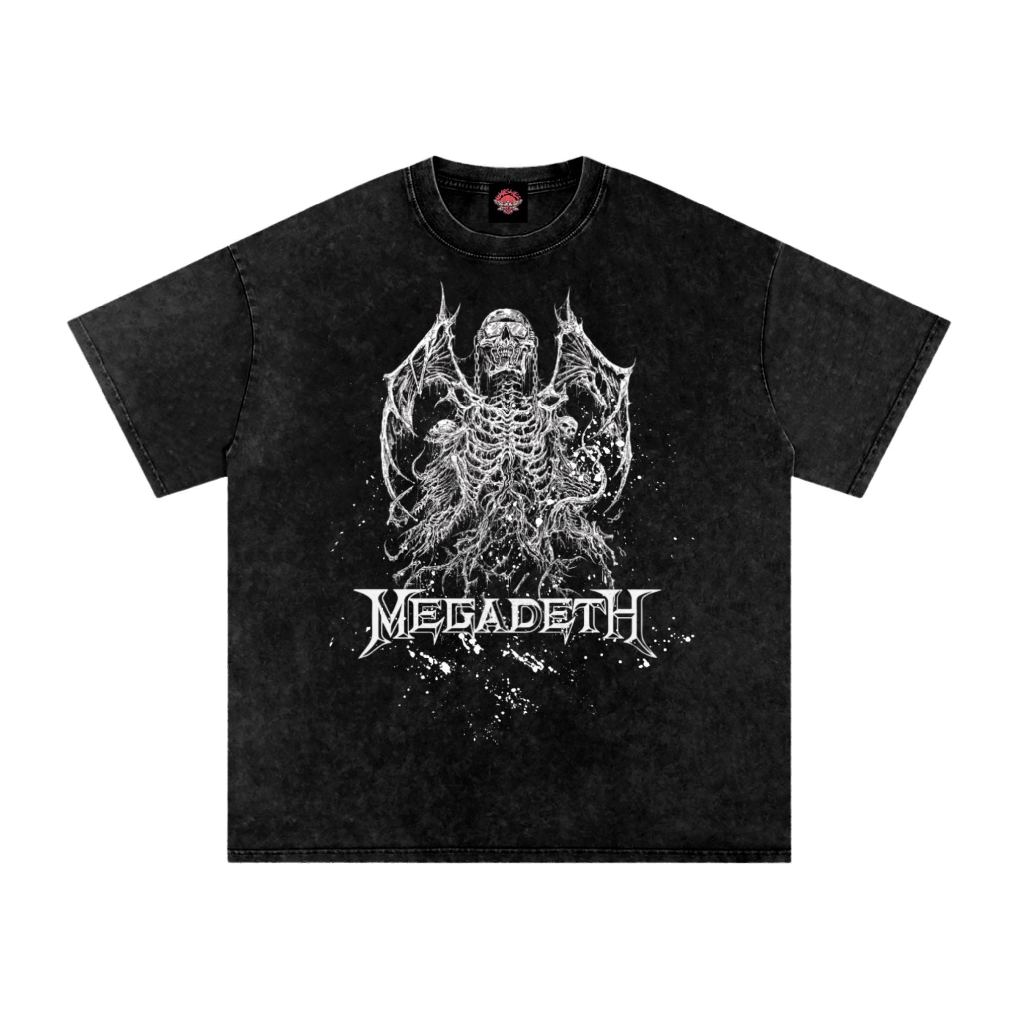Megadeth - Oversized T-Shirt - logo tees - men's shirts - oversized T-shirts - NumbskullzKC