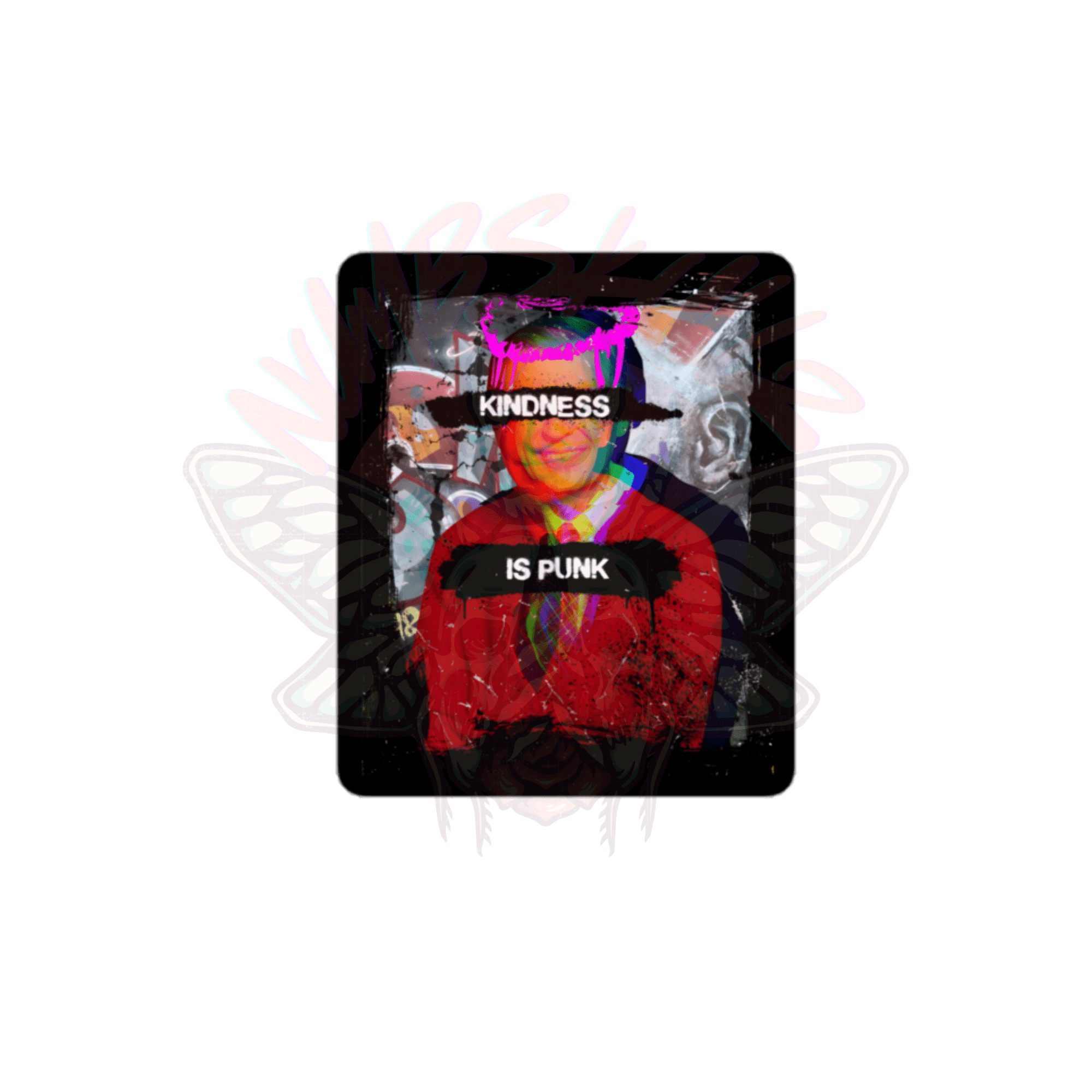 Mr Punk Rogers - Vinyl Sticker - 90s - accessories - film - Numbskullz