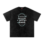Mysterious Gender - Oversized T-Shirt - lgbtq - men's shirts - Numbskullz - Numbskullz