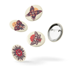 Numbskullz - Set of 5 Pin Buttons - accessories - buttons - decorative pins - Numbskullz