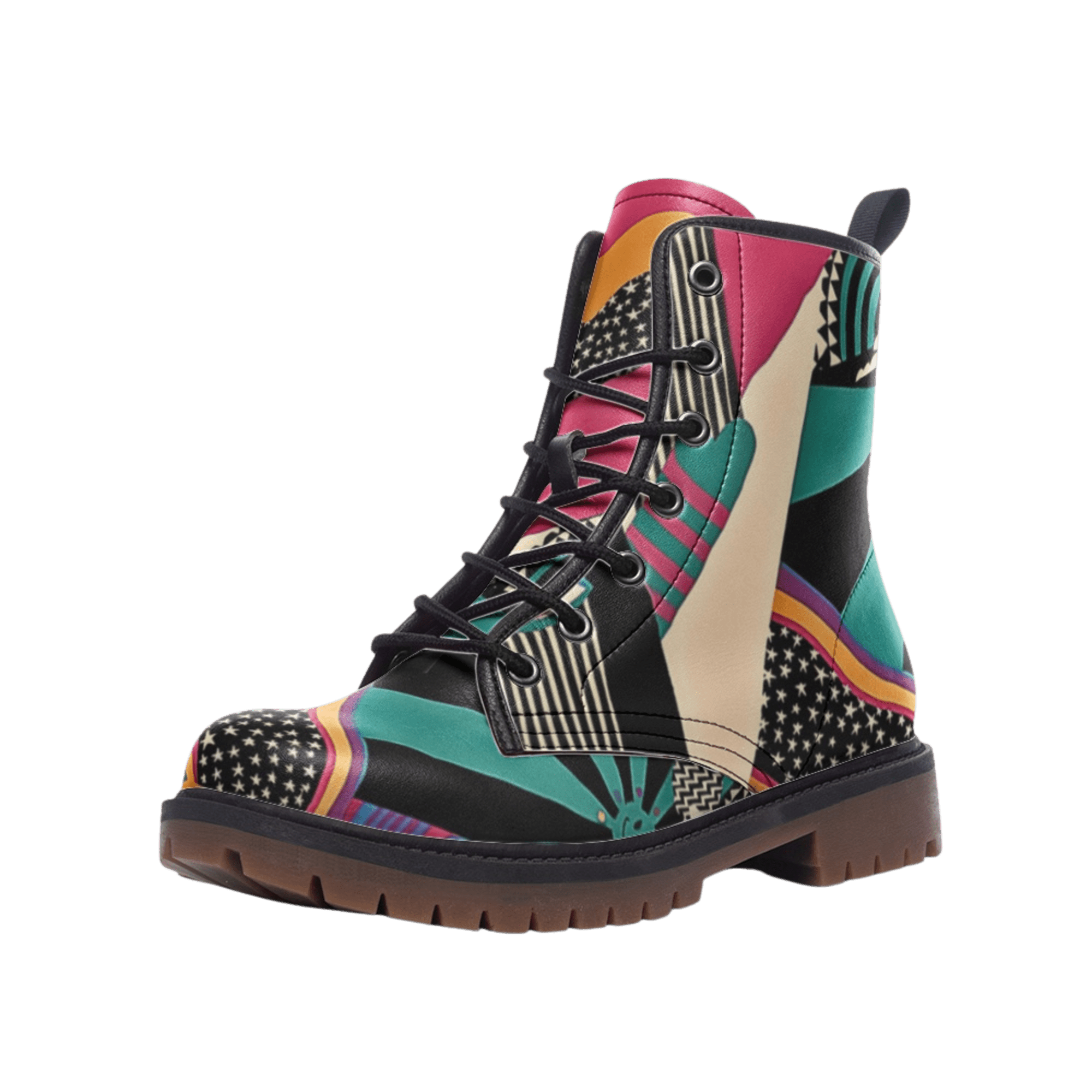 Off to Collage - Combat Boots-combat boots-men's boots-men's shoes-NumbskullzKC