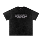 Oppose Genocide - Oversized T-Shirt-men's shirts-Numbskullz-oversized T-shirts-NumbskullzKC