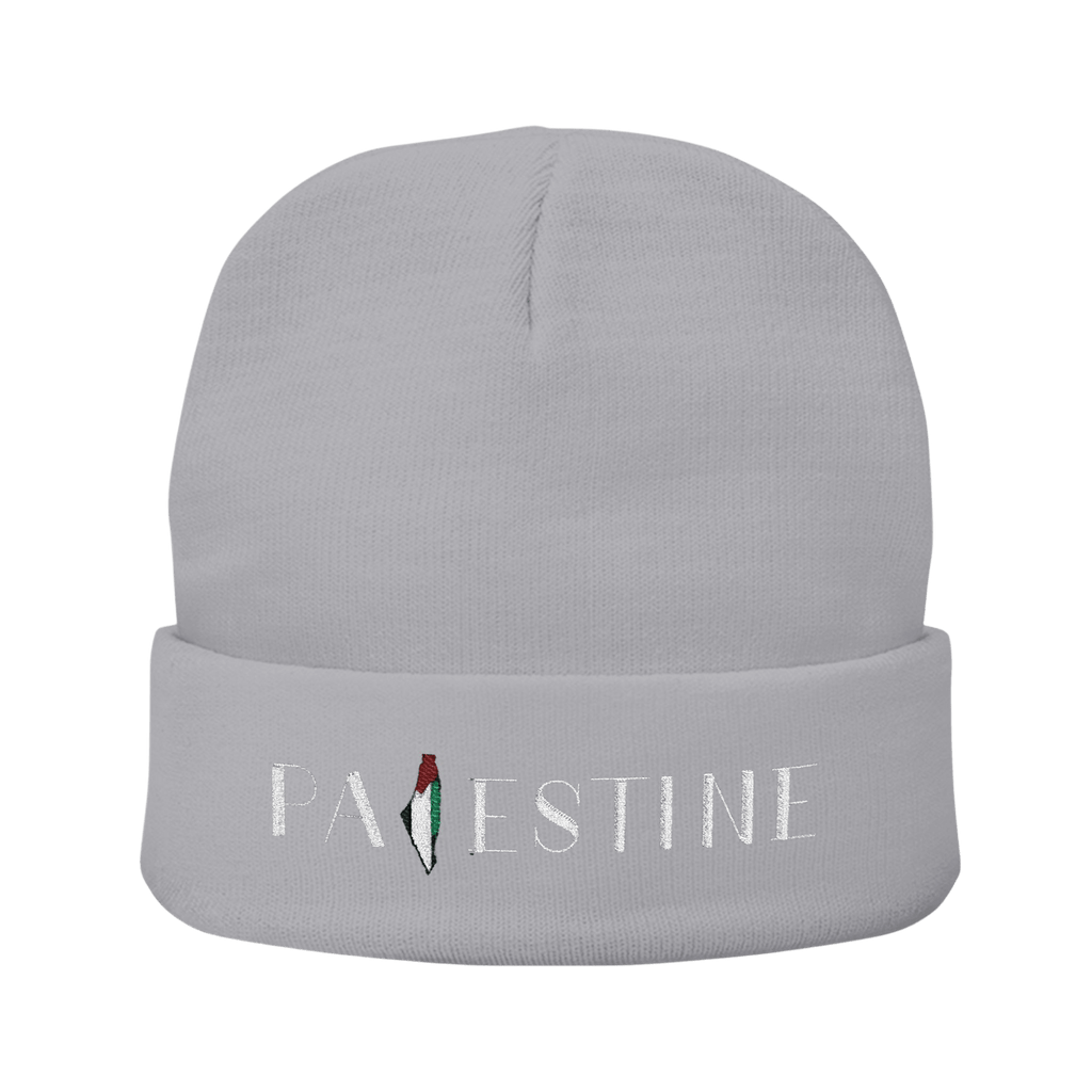 Palestine - Knit Beanie-Accessories-Beanies-Embroidery-NumbskullzKC