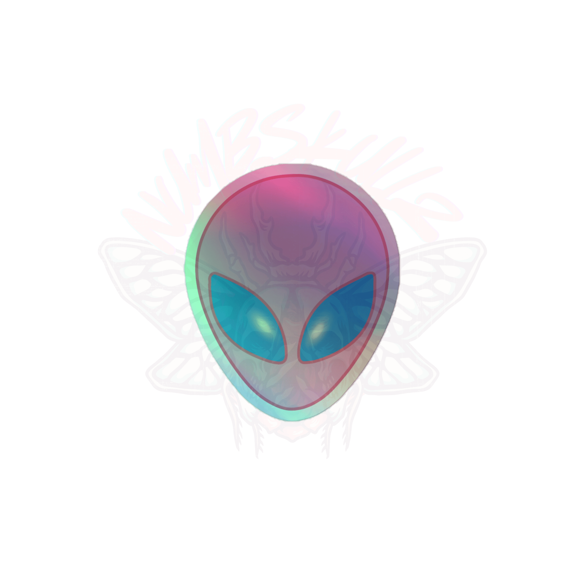 Palien - Holographic Sticker - accessories - kisscutstickers - Numbskullz - Numbskullz