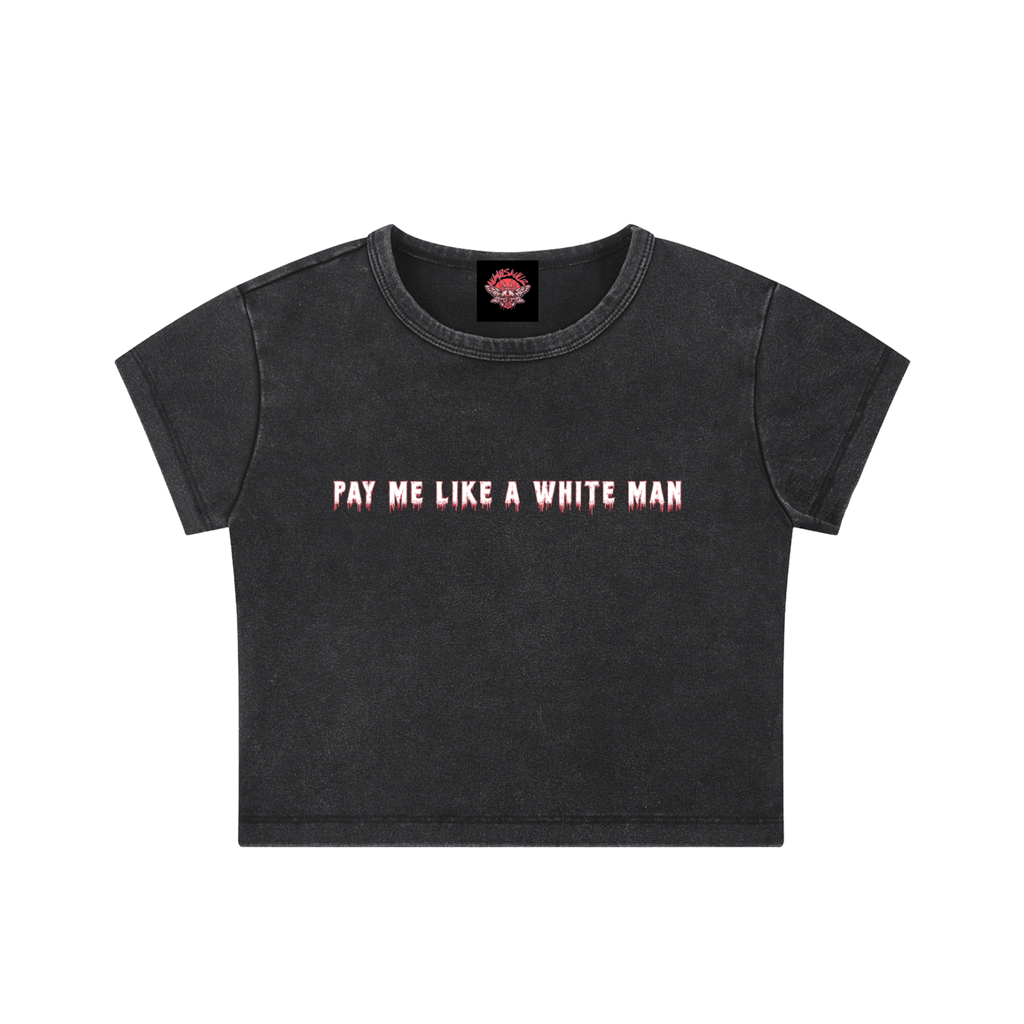 It's Time to Pay Up - Crop Top - cropped - shirt - Short Sleeve - NumbskullzKC
