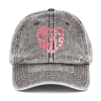 Protect the Dolls - Stonewashed Ball Cap - feminism - graphic ball caps - graphics - Numbskullz
