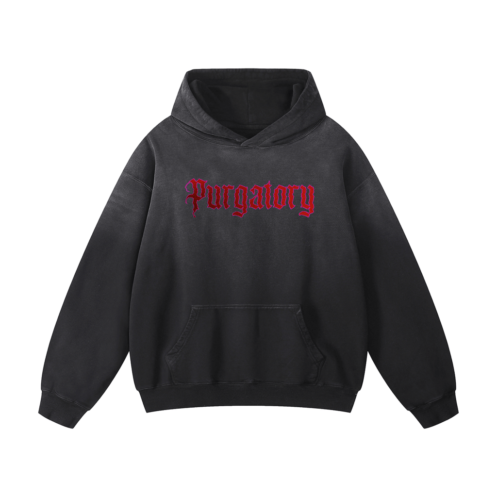 Purgatory - Loose Fit Hoodie-Numbskullz-religious-streetwear-NumbskullzKC