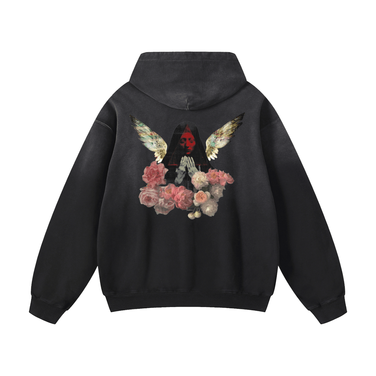 Purgatory - Loose Fit Hoodie-Numbskullz-religious-streetwear-NumbskullzKC