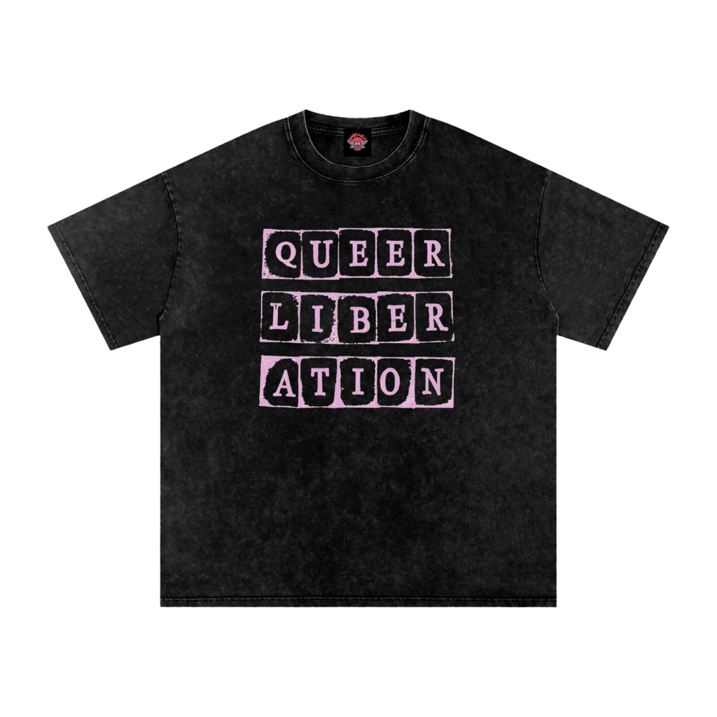 Queer Liberation - Oversized T-Shirt [LIMITED] - gay - Lesbian - lgbtq - Numbskullz